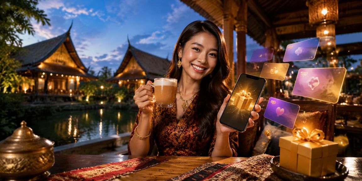 Pemain menggunakan aplikasi mudah alih kasino 1110 di Sarawak